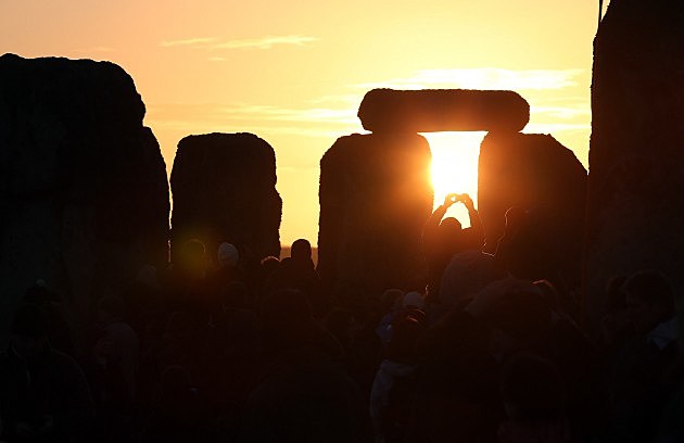 Druids Celebrate Winter Solstice At Stonehenge Winter Solstice at Stonehenge, Matt Cardy, Getty Images
