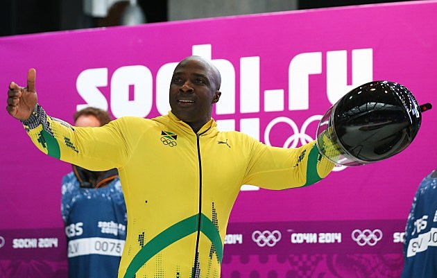 Bobsleigh - Winter Olympics Day 10 Jamaican bobsled driver Winston Watts in Sochi 2014