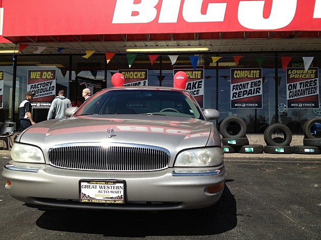 Big O Tire 97 Buick Park Avenue Prize photo by Mike Rorabeck TSM Big O Tires Prize 1997 Buick Park Avenue