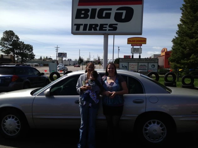 Big O Tires Ione & Teffany 2014 photo Mike Rorabeck TSM Big O Tires Driven for Moms winner Ione Swallow & Teffany
