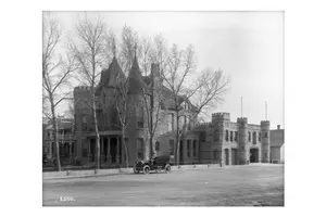 Photo of Castle Dare in 1908.  Credit: Joseph Stimson via Wyoming State Archives